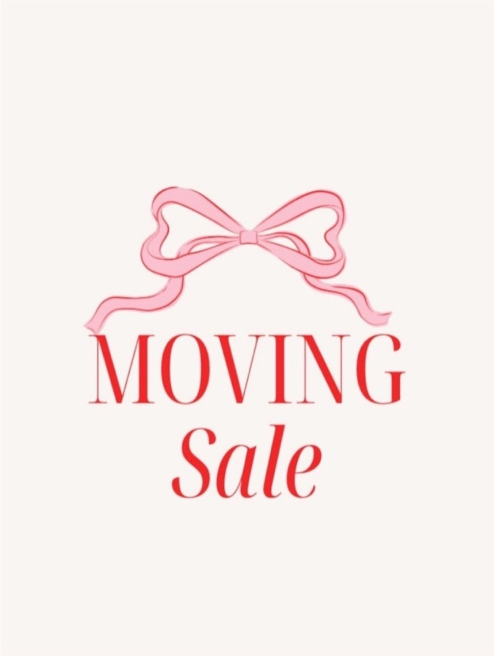 Moving Sale! Accepting Offers!